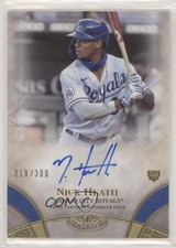 2021 Topps Tier One Break Out Auto 219/300 Nick Heath #BOA-NH Auto sh7