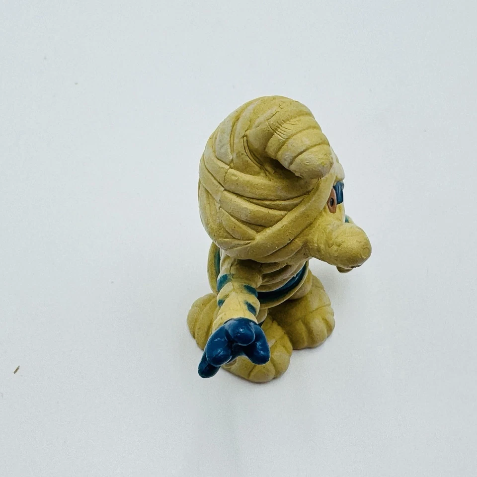 Mummy Smurf Halloween Figure Rare GERMANY Vintage Toy Figurine PVC 20544 Spooky - Image 4 of 4
