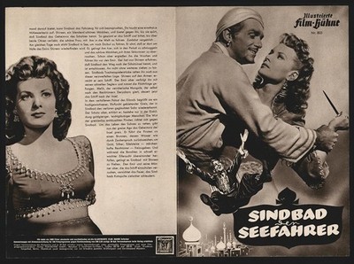 Filmprogramm IFB Nr. 803, Sindbad der Seefahrer, Maureen O´Hara, Douglas Fairba 