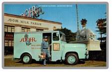 LOS ANGELES CALIFORNIA - ADOHR DAIRY SERVICE Fridge Magnet