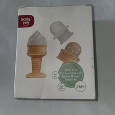 Baby Fruit Food Feeder Freezer Teether Combo, BPA Free 3 Month Sealed