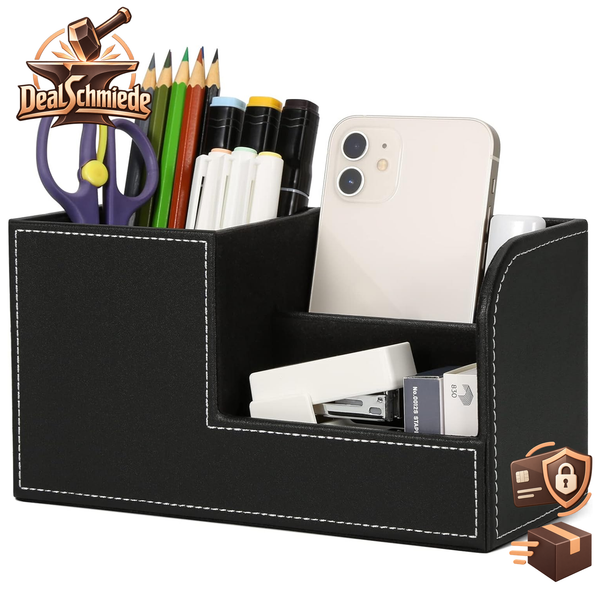 Stiftehalter Schreibtisch Organizer Schwarz BüRobedarf ZubehöR Dekor-image