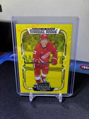 2025-26 O-Pee-Chee Platinum - Nate Danielson #293 Neon Yellow Surge (RC)