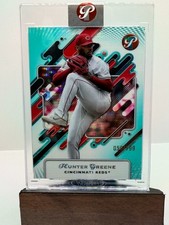 2025 Topps Pristine Aqua Refractor /199 Hunter Greene #75 ENCASED
