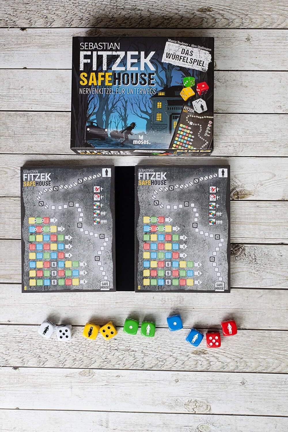 Thumbnail - Moses. Sebastian Fitzek Safehouse - Das Würfelspiel Der