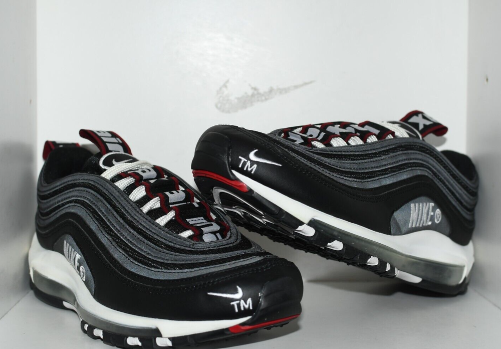 Nike Air Max 97 Premium Overbranding Mens Running Shoes Size 9