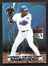 2000 Vanguard High Voltage #10 Sammy Sosa Chicago Cubs