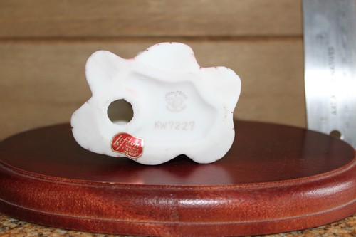 Lefton September Birthday Girl Ceramic Bisque China KW7227 Japan Vtg - Picture 5 of 5