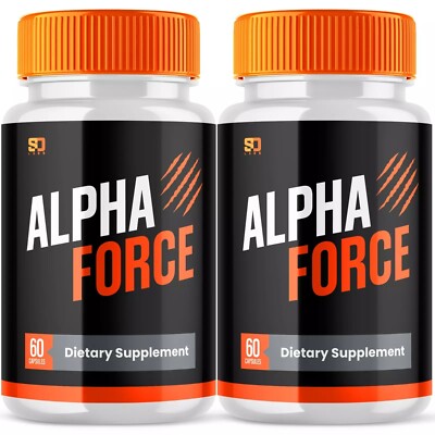 Alpha Force for Men Advanced Formula Supplement 2 Pack