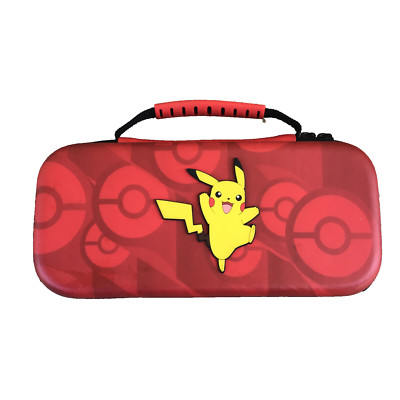 Nintendo Switch Pikachu Pokemon Case Protective Holds Games
