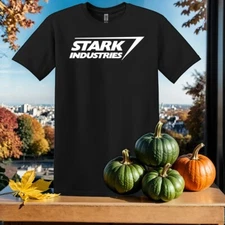 Marvel Iron Man Stark Industries T-shirt T shirt Men Women Unisex Tshirt SY507