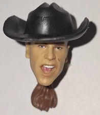 WWE Commissioner Shawn Michaels Build A Figure Head & Hat Action Mattel Elite