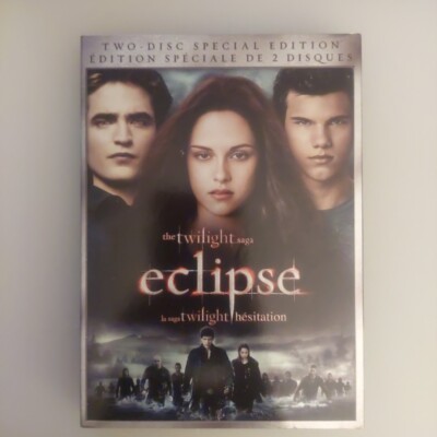 The Twilight Saga: Eclipse DVD 2 Discs Widescreen English French 