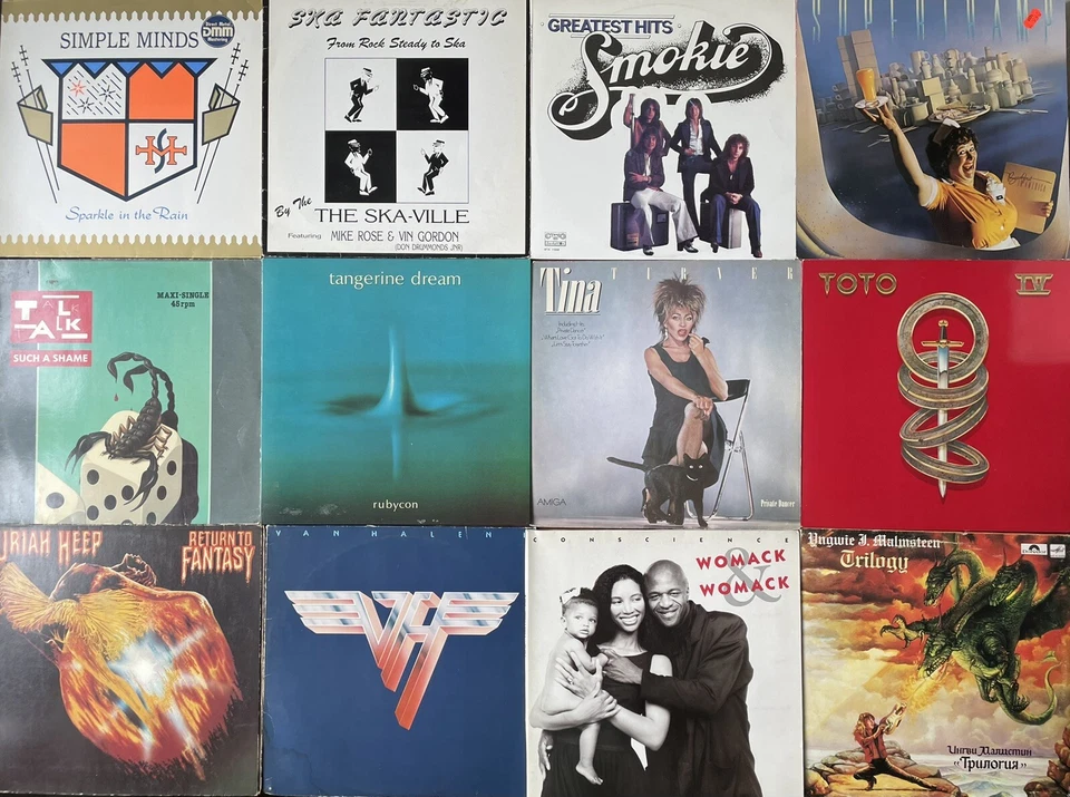 250x Schallplattensammlung LP Vinyl A bis Z sortiert Rock Pop Rap Hip Hop Soul - Bild 4 von 4