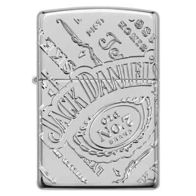 Zippo Feuerzeug ''Jack Daniel´s Armor Case 360° MultiCut Engraving'' Neu & OVP