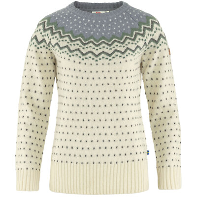Fjällräven Övik Knit Sweater Damen-Pullover Strickpullover Wollpullover Creme
