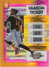 2022 Chronicles Contenders Optic Pink Pulsar #21 Rodolfo Castro Pirates RC