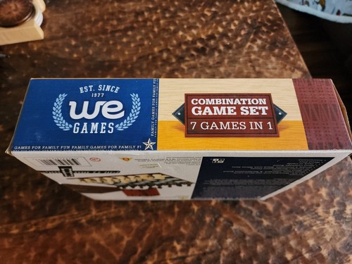 WE Games 7 Games In 1 Combination Game Set Chess, Dominoes, Etc. 2009 - Picture 3 of 6