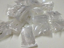 75 pcs Clear Battery Cover for Game Boy Color Nintendo GBC Door Transparent