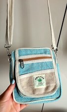 Vintage small crossbody bag from Nepalese Hemp