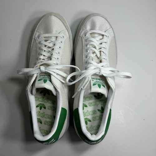 Adidas Rod Laver Bianco Fairway Verde G99863 Taglia 10 Nuove - Foto 7 di 14