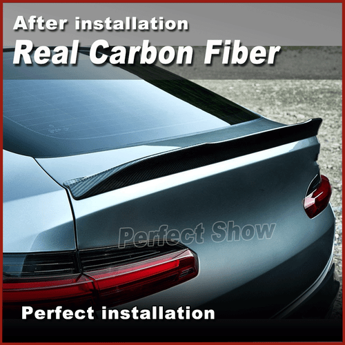 Spoiler posteriore Cabon ala posteriore spoiler labbro adatto per BMW G02 X4 F98 X4M 2023-24 - Foto 4 di 13