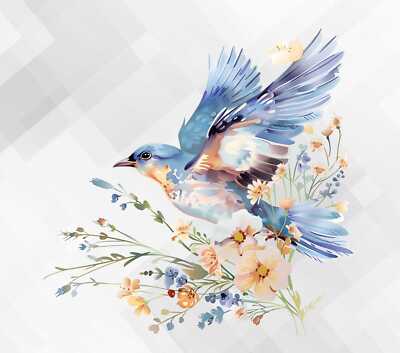 Fliegender Vogel Wand Laptop Auto Vinyl Aufkleber Abziehbilder ty990