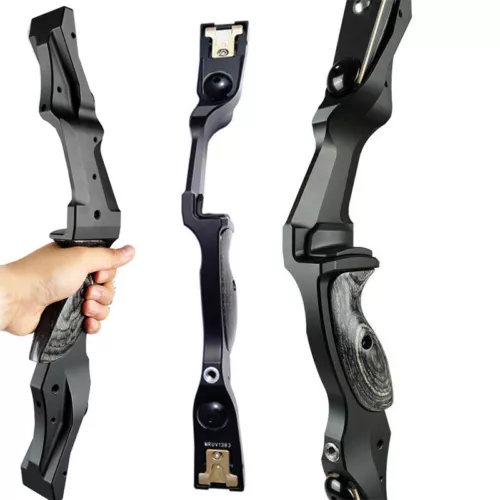 Elevador de arco recurvo 17"" 19"" 21"" ILF mango de eliminación de aluminio tiro con arco caza - Imagen 1 de 26