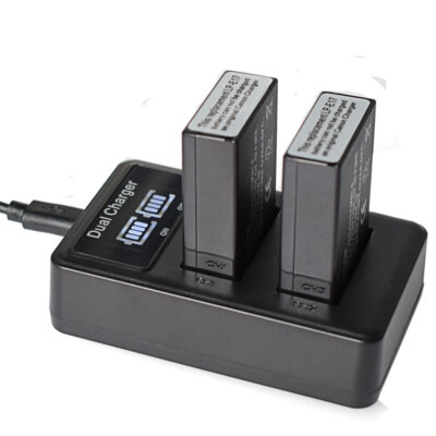2 LP-E17 Battery for Canon EOS 760D 8000D 200D 250D Rebel SL3 Kiss