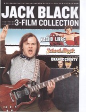 No Disc No Case ORIGINAL COVER ART 3 Film Collection Jack Black 2017 DVD Cover 