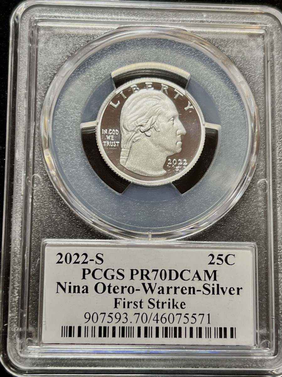 2022 S 25C Silver Otero-Warren Quarter PCGS PR70DCAM FS