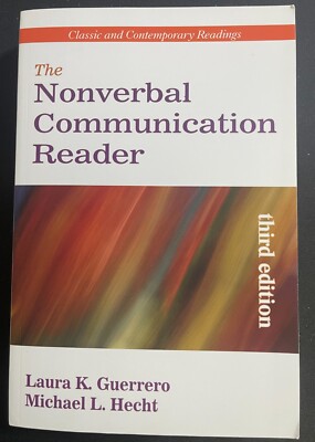 The Nonverbal Communication Reader (2008) 3rd Edition Brand New 