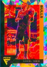 Daniel Theis 2020-21 Flux Basketball Fanatics Silver Cracked Ice Prizm Card #29