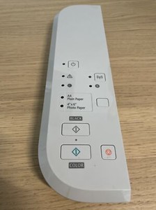 Canon Drucker MG3650 Ersatzteil QM7-4452 QK21376 Tastenfeld Bedienfeld Weiß