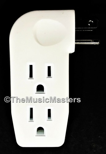 Triple 3 Outlet Grounded AC Wall Plug Power Tap Splitter 3-Way Electric Adapter - 第 1/12 張圖片