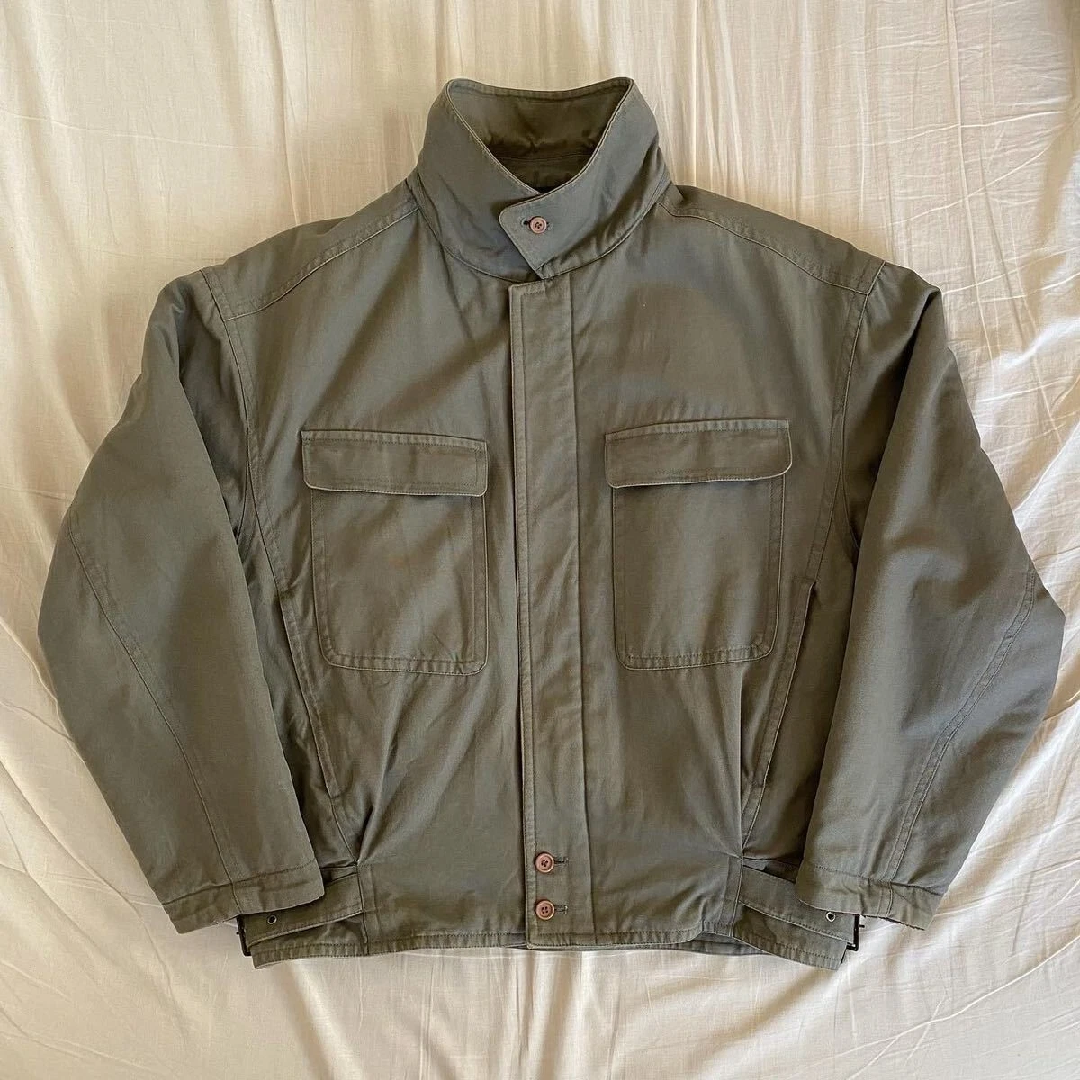 Issey Miyake Men 70S Vintage Archive Helmut Lang Military Jacket Size S Rare