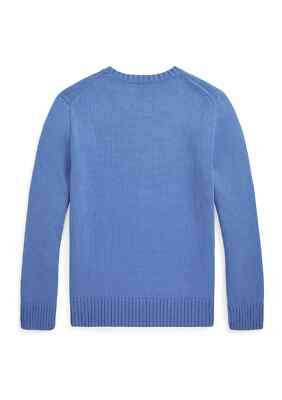 $155 Polo Ralph Lauren Childrenswear Dog Intarsia Cotton Sweater