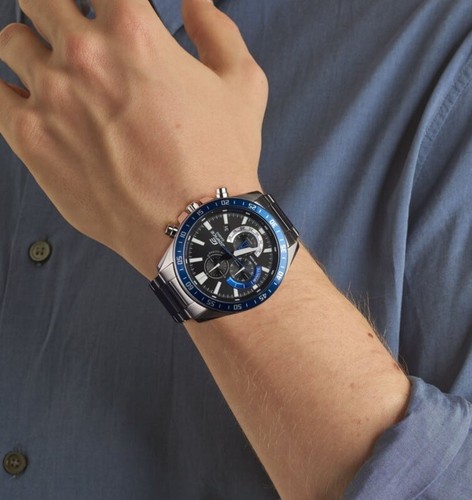 CASIO EDIFICE EFV-620D-1A2VUEF DE HOMBRE CON CRONOGRAFO Y FECHA - Photo 4 sur 4