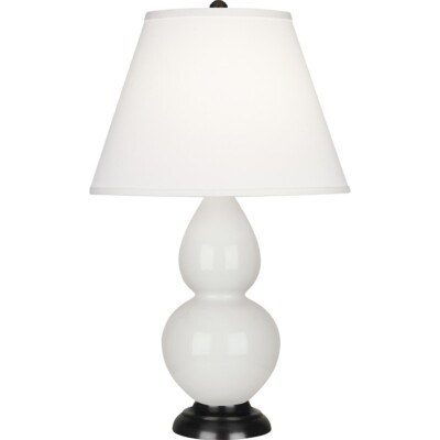 Robert Abbey Small Double Gourd 1 Light Accent Lamp, Lily/Bronze/Pearl - 1650X