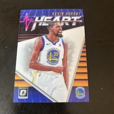 2018-19 Panini Donruss Optic All Heart Holo Kevin Durant #5