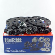 H&R Spurverbreiterung VA+HA ABE für BMW 10mm schwarz B75725-05