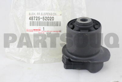 4872552020 Genuine Toyota BUSH, REAR AXLE CARRIER, RH/LH 48725