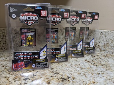 World's Smallest TRANSFORMERS Lot of 4 | 3  Starscream | 1 Bumble Bee 