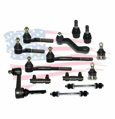 14 Pc Suspension Kit for Dodge Ram 2500 3500 94-99 Pitman Idler