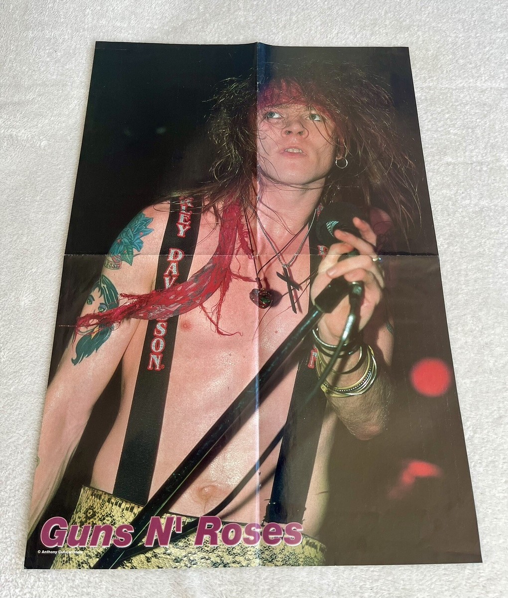 Guns N' Roses Axl Rose 1990s Black Sabbath Metal Rock UK