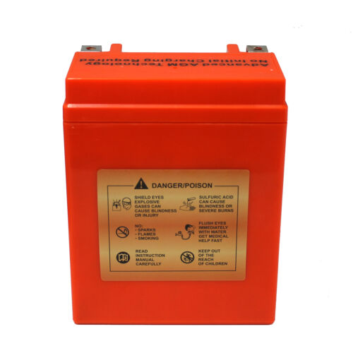 YTX14AH-BS ATV Quad UTV Bike Battery for Yamaha 225cc YFM225 Moto 4 1986 - 1988 - Picture 3 of 6