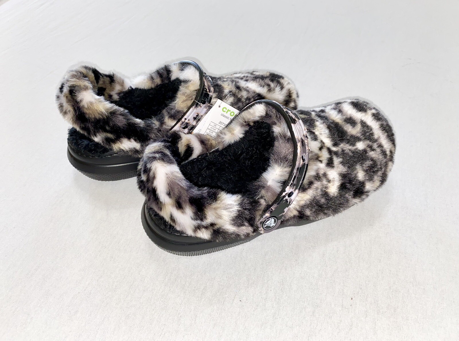 CROCS NEW Classic Fur Sure Animal Print Fur Lined Clog Slipper Size M5/W7 | eBay CROCS NEW Classic Fur Sure Animal Print Fur Lined Clog Slipper Size M5/W7 | eBay