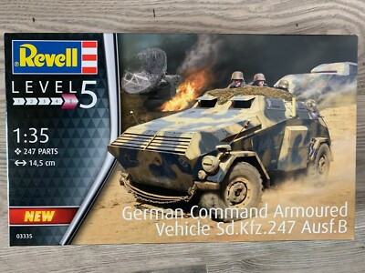 +++ Revell German Command Armoured Vehicle Sd.Kfz.247 Ausf.B 1:35 03335