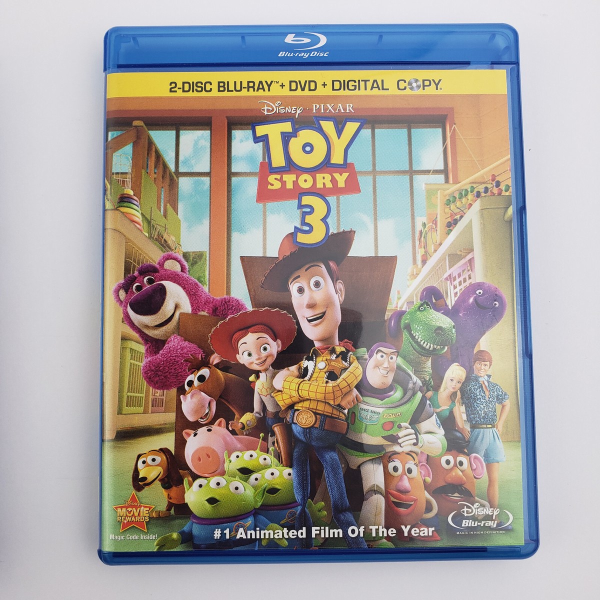 Disney Pixar Toy Story 3 Movie on Two Disc Blu-ray Plus DVD Plus