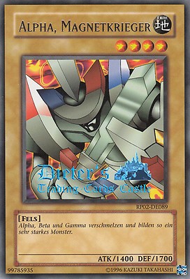 YU-GI-OH, ALPHA, MAGNETIC WARRIOR, R, RP02-EN089, EXCELLENT